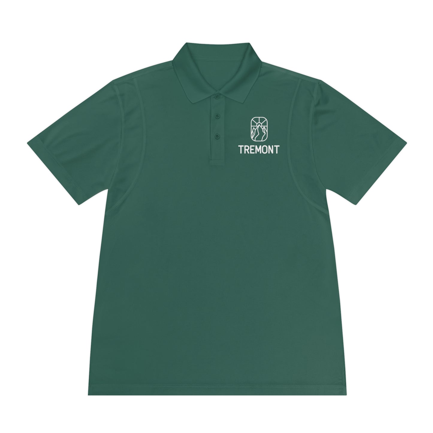 Tremont Badge Men's Sport Polo Shirt