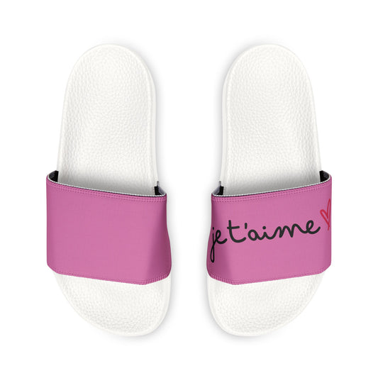 Stylish Women's Je t’aime Sandals - Comfortable Summer Slide in Pink