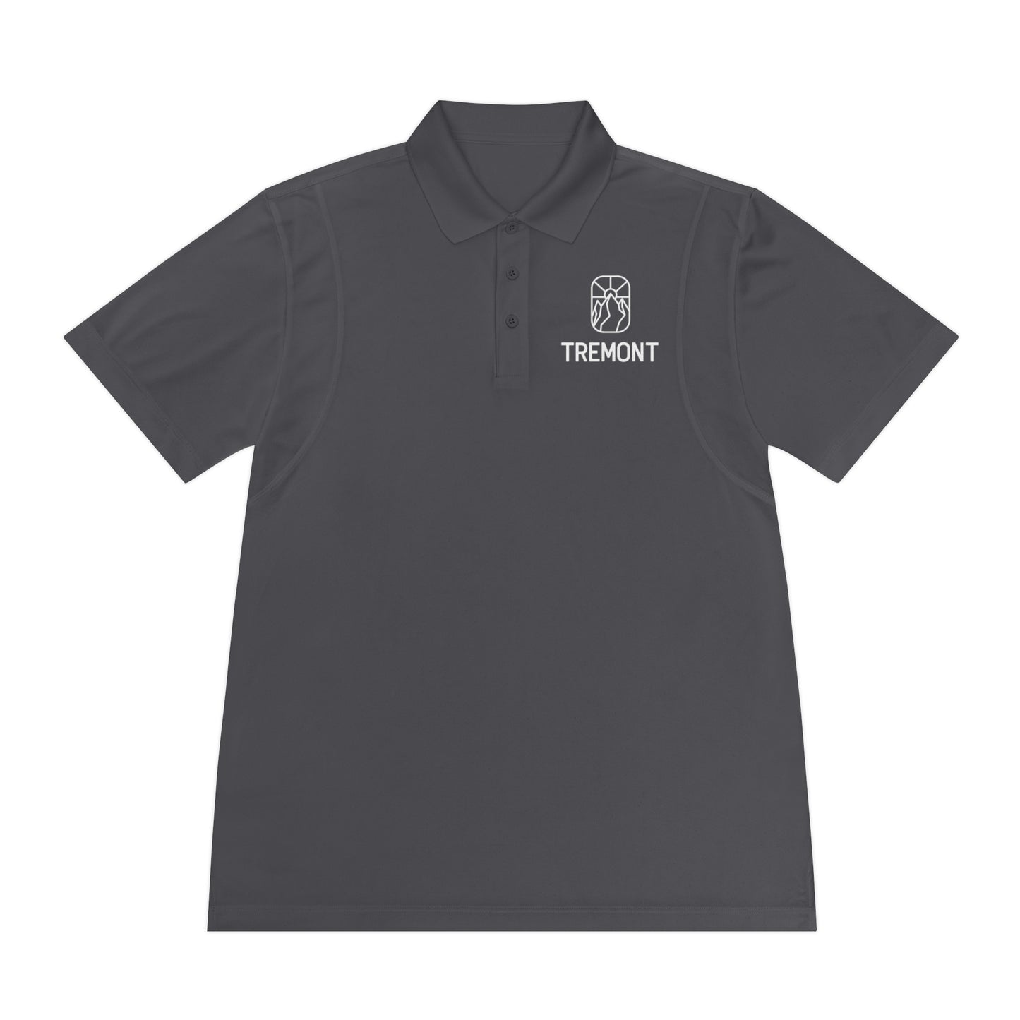 Tremont Badge Men's Sport Polo Shirt