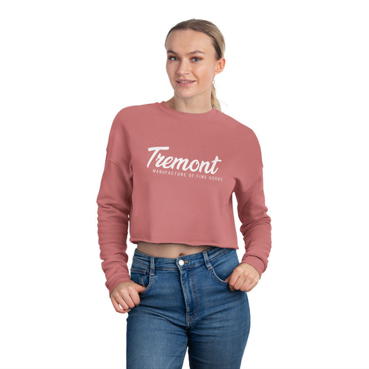 Stylish Women's Cropped Sweatshirt - Tremont Fine Goods